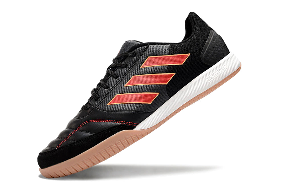 Chuteira Adidas Top Sala Futsal - Preto/Marrom