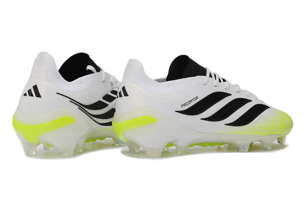 Chuteira Adidas Predator Elite 26 Campo FG - Branco/Verde