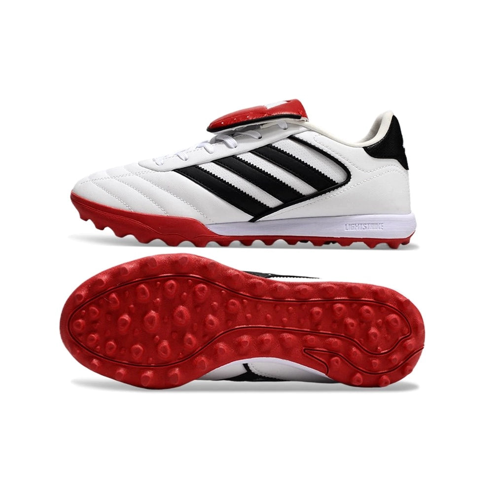 Chuteira Adidas Copa Gloro Society - Branco/Vermelho/Preto