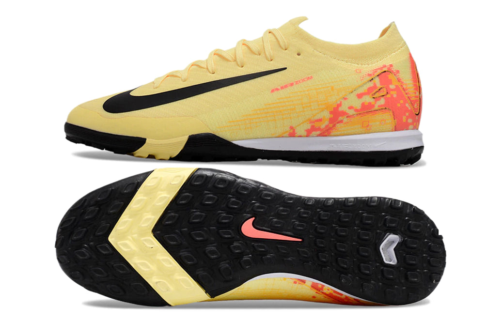 Chuteira Nike Mercurial Vapor 16 Elite Society - Laranja/Amarelo