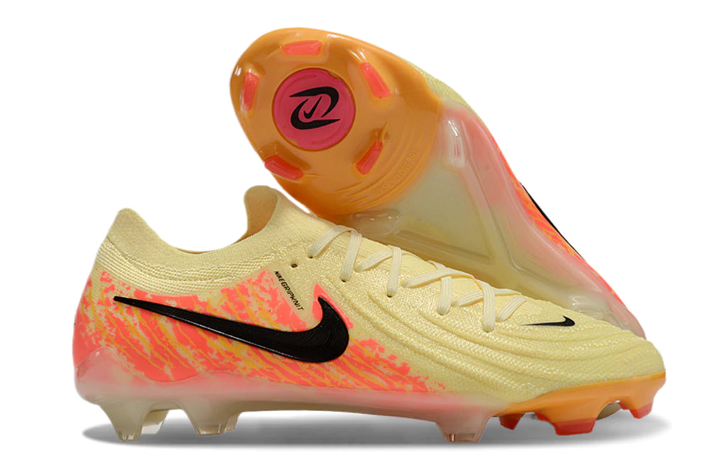 Chuteira Nike Phantom GX2 Elite Campo FG - Amarelo/Laranja/Preto