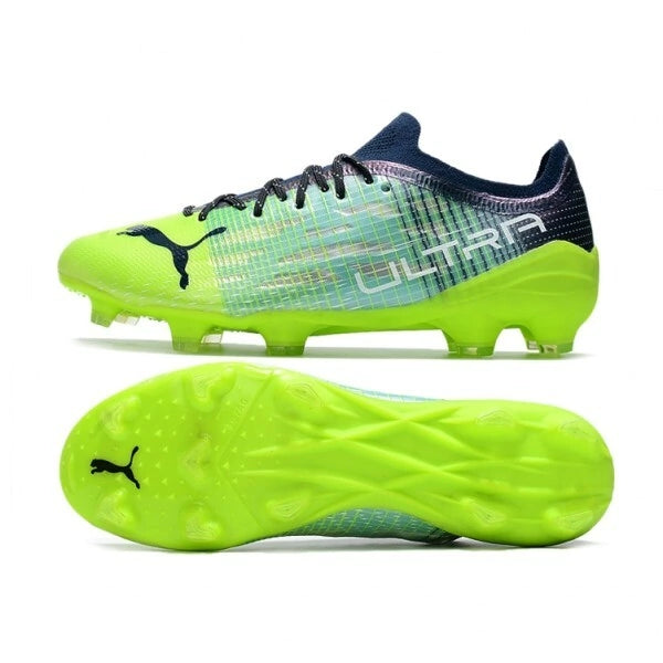 Chuteira Puma Ultra 1.3 Campo FG - Verde/Preto