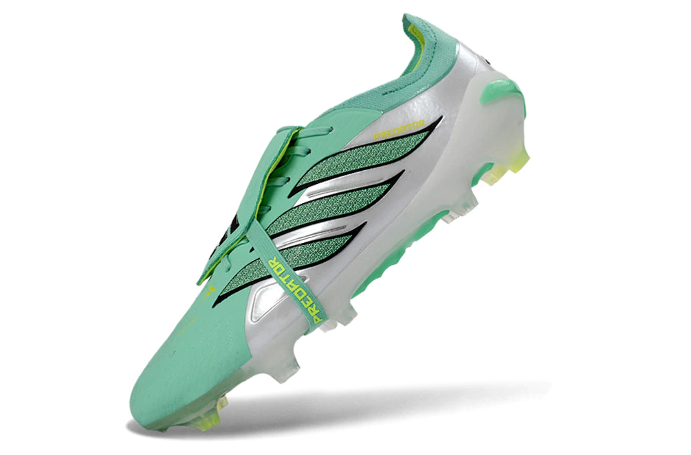 Chuteira Adidas Predator Tongue 26 Elite FG - Verde