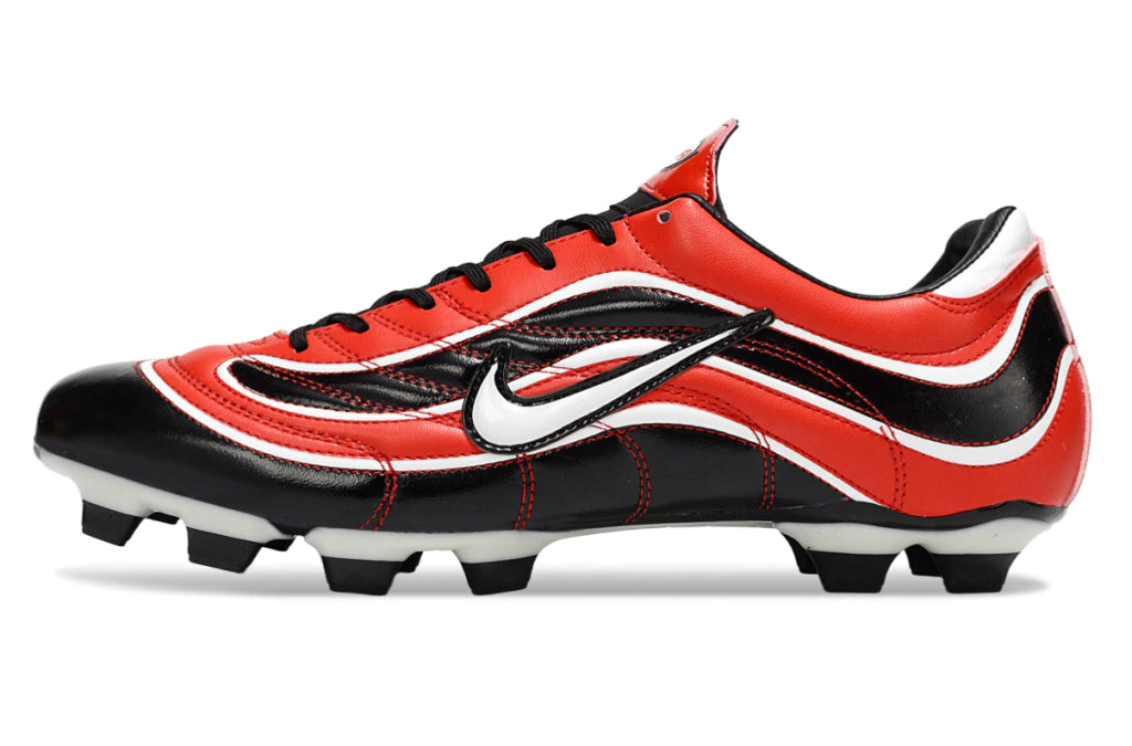 Chuteira Nike Mercurial Vapor 1998 FG - Preto/Vermelho