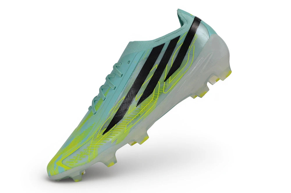 Chuteira Adidas F50 Hyperfast Eltie FG - Verde