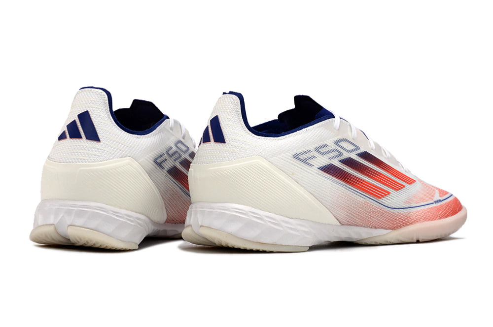 Chuteira Adidas X F50 Futsal - Laranja/Branco
