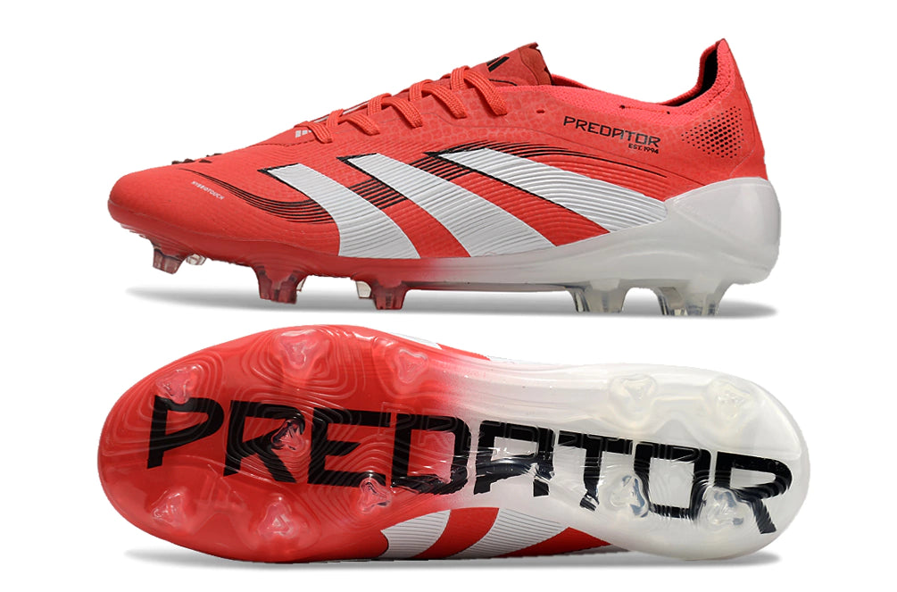 Chuteira Adidas Predator Elite 25 Campo FG "Pure Victory"