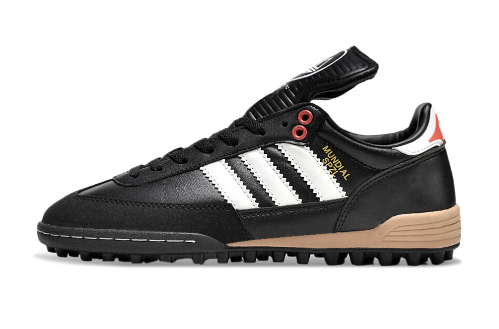 Chuteira Adidas Copa Mundial SPZL Society - Preto/Branco/Bege