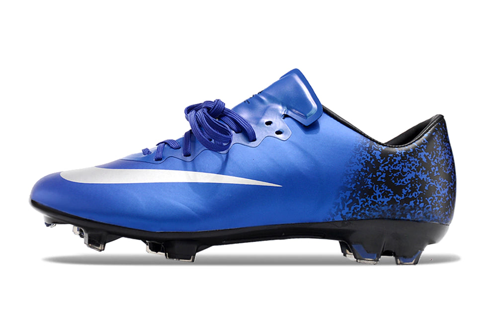 Chuteira Nike Mercurial Vapor 10 FG - Azul/Preto