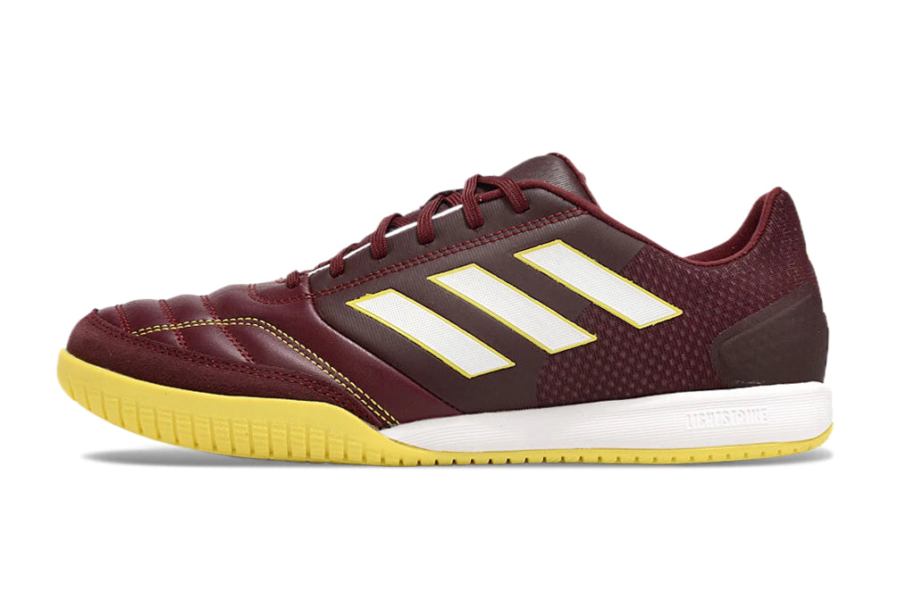 Chuteira Adidas Top Sala Futsal - Vermelho/Amarelo