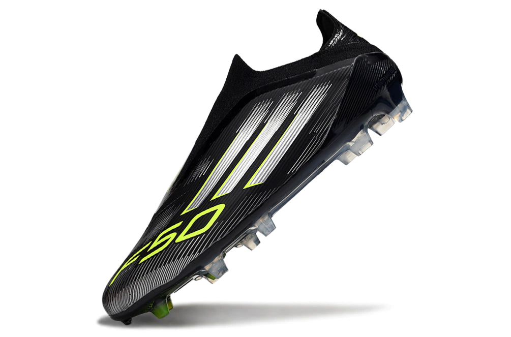 Chuteira Adidas F50 X Laceless Campo - Verde/Preto