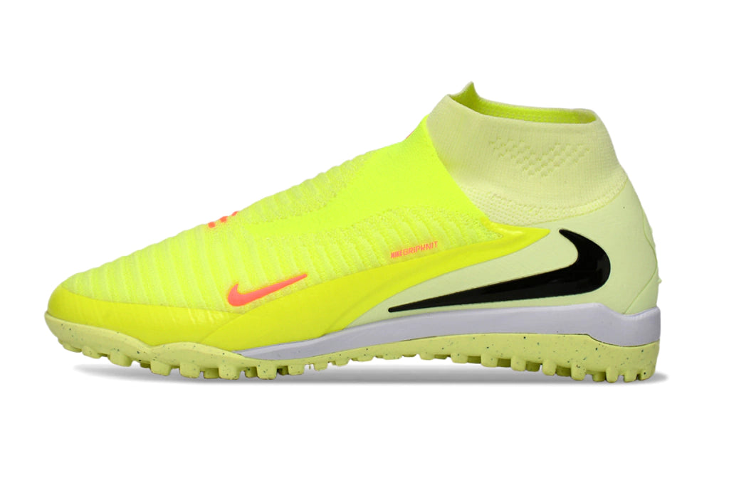 Chuteira Nike Phantom ReactX 6 Pro Botinha Society TF "Max Voltage"