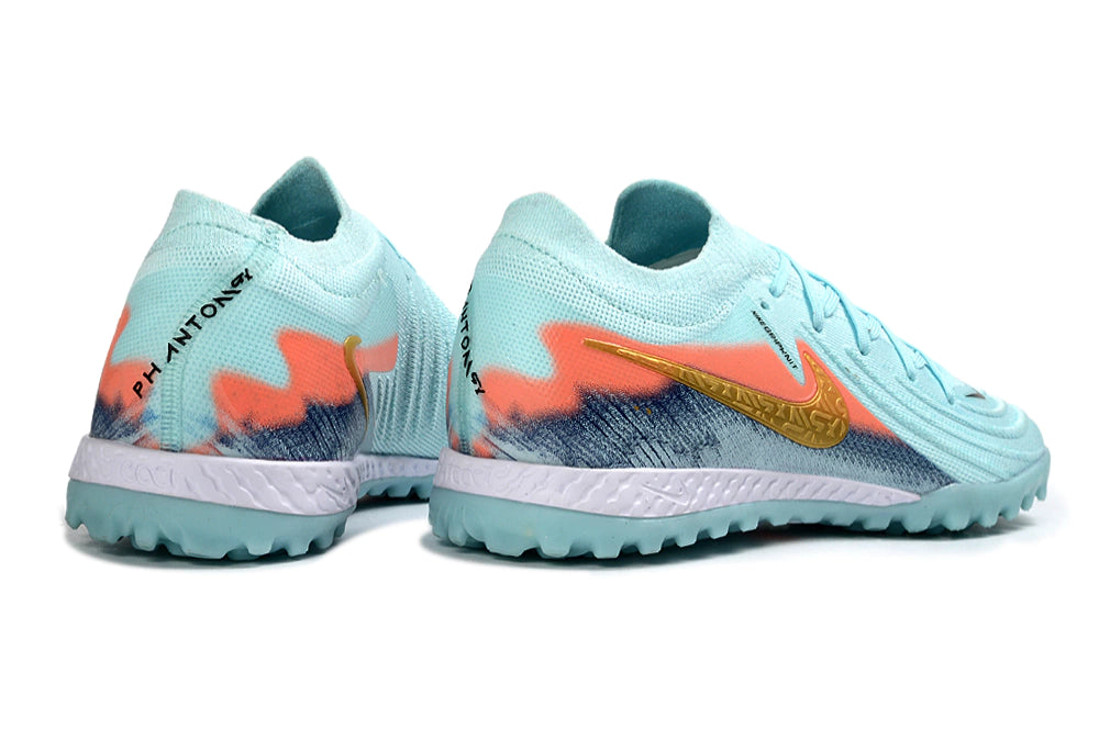 Chuteira Nike Phantom GX 2 Elite Society TF - Azul
