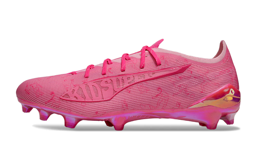 Chuteira Puma Ultra 5 Carbon FG - Rosa