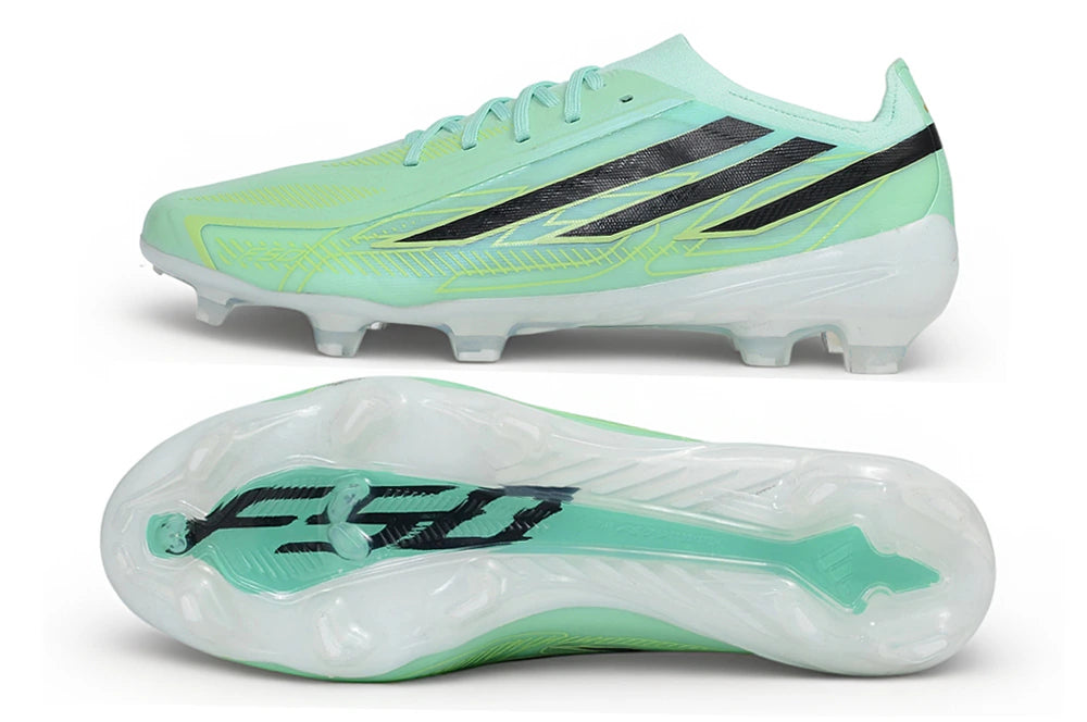 Chuteira Adidas F50 Hyperfast Eltie FG - Verde