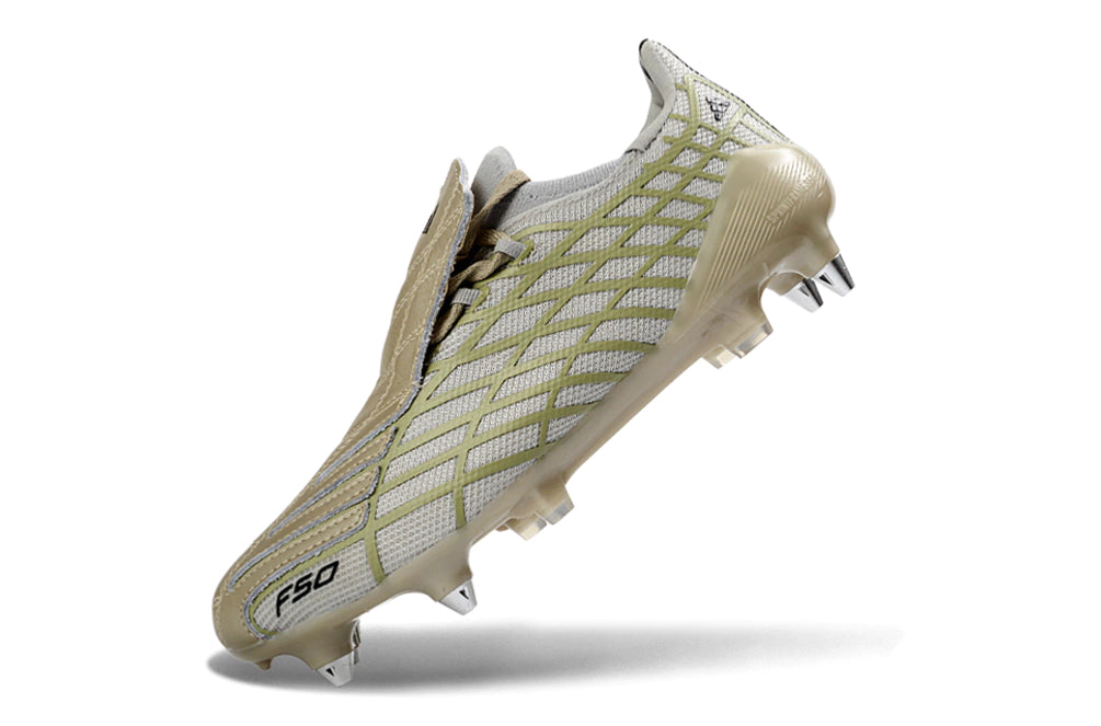 Chuteira Adidas F50 Spider SG - Dourado