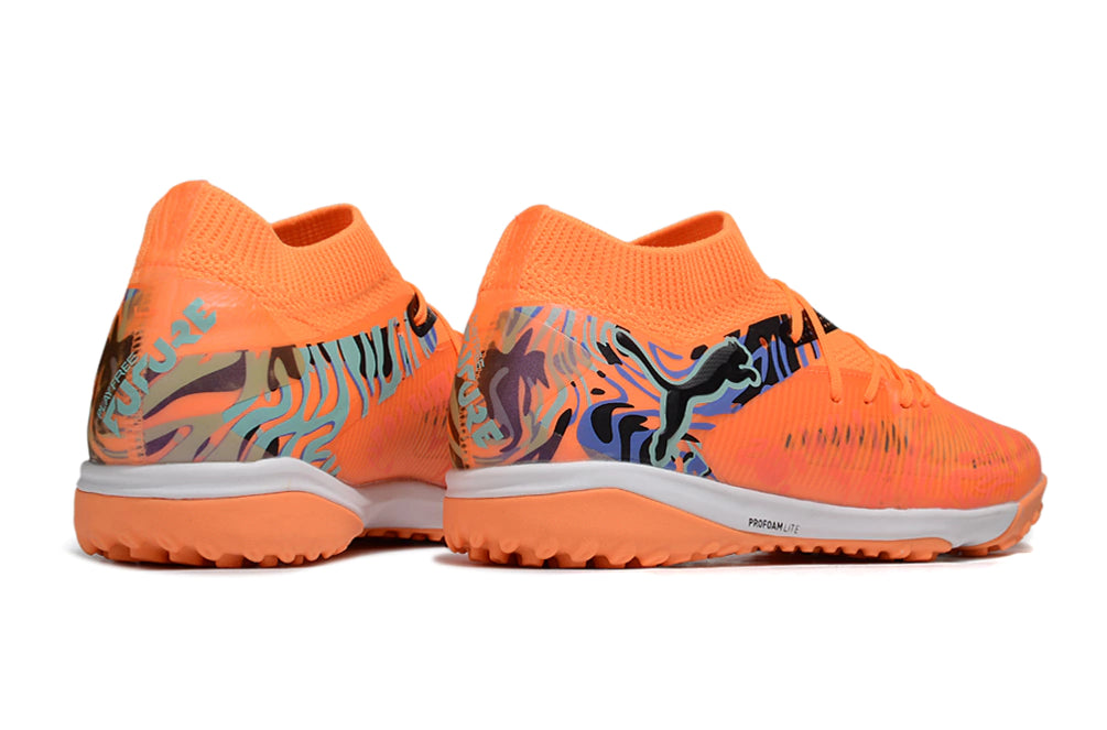 Chuteira Puma Future 8 Match Society - Laranja