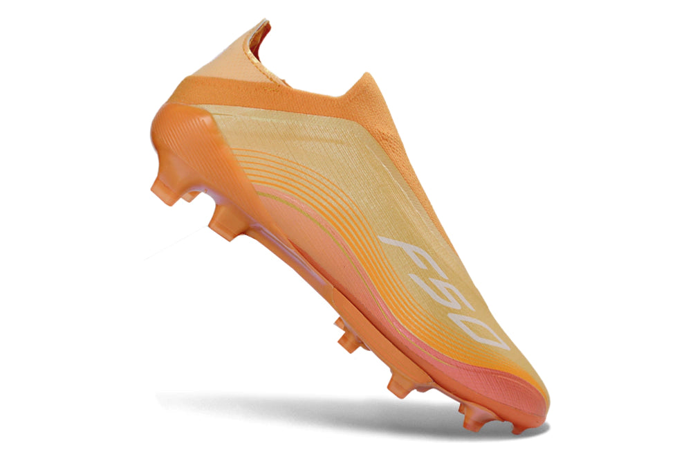 Chuteira Adidas F50+ Elite Campo - Laranja
