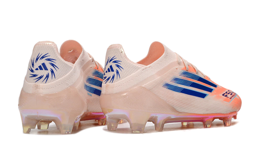 Chuteira Adidas F50 Elite Campo - Rosa/Laranja