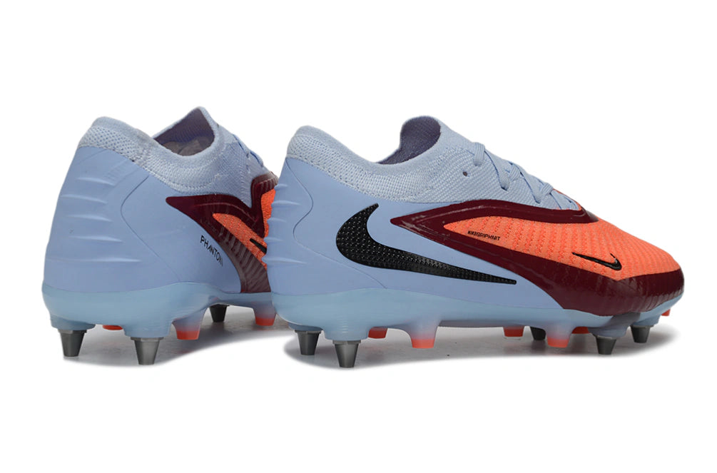 Chuteira Nike Phantom 6 Elite SG - Azul/Laranja