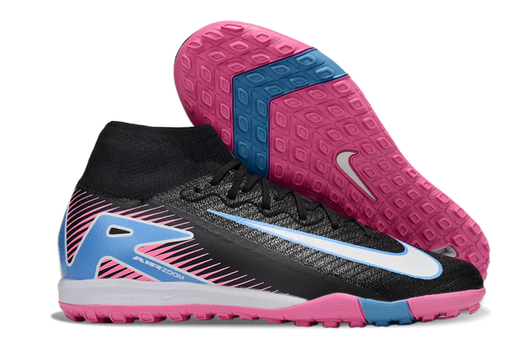 Chuteira Nike Mercurial Superfly 10 Elite Society - Preto/Rosa