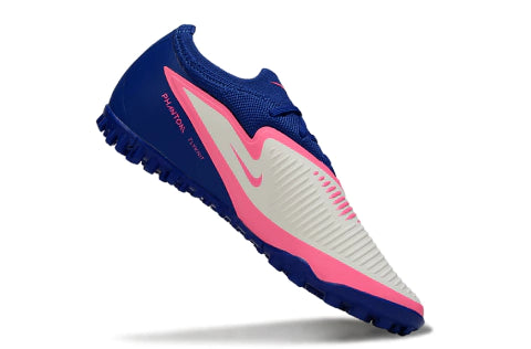 Chuteira Nike Phantom ReactX 6 Pro Society TF - Azul/Rosa