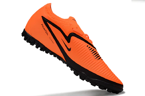 Chuteira Nike Phantom ReactX 6 Pro Society TF - Laranja