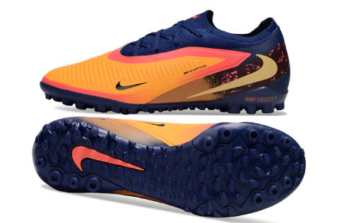 Chuteira Nike Phantom ReactX 6 Pro Society TF - Laranja/Azul