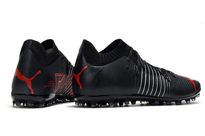 Chuteira Puma Future Z 1.1 MG - Preto/Vermelho
