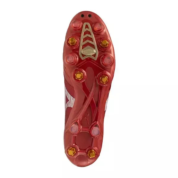 Chuteira Mizuno Morelia Neo 4 SG - Vinho/branco