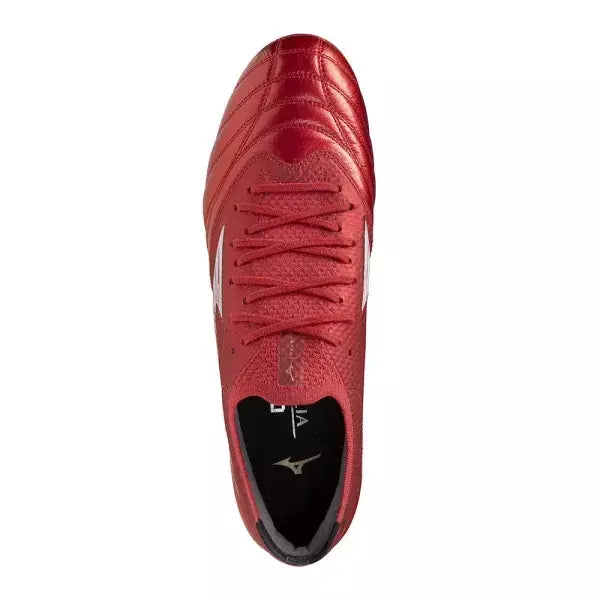 Chuteira Mizuno Morelia Neo 4 SG - Vinho/branco