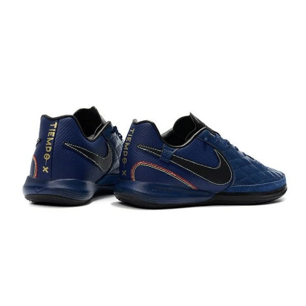 Chuteira Nike Tiempo Legend 7 Finale Futsal "R10 Azul Marinho"